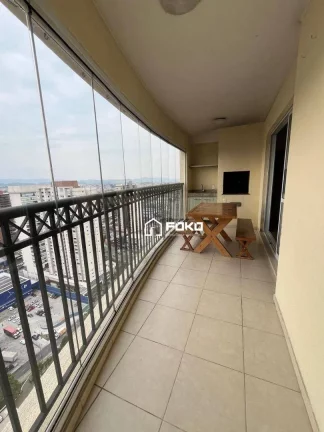 Imagem Apartamento mobiliado com 3 dormitórios para alugar, 100 m² por R$ 5.300/mês - Centro - Guarulhos/SP
