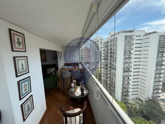 Imagem Apartamento à venda em Indianópolis, São Paulo-SP: 4 quartos, 4 suítes, 2 salas, 6 banheiros, 3 vagas de garagem!