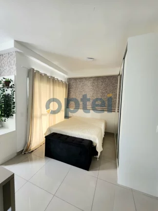Imagem Loft de 37m2 com 1 dormitório para alugar no Marco Zero Mix Residence na Avenida Kennedy 1230- Jardim do Mar