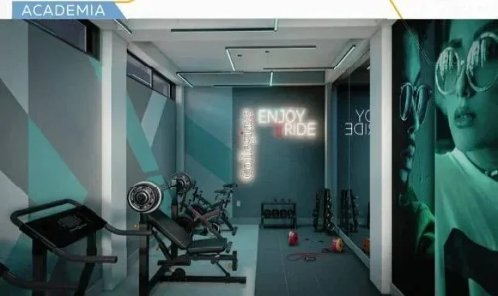 Imagem Studio à venda, no Collegiate Plus São João Del Rei, em São João Del Rei, Colinas del Rey, com 1 quarto, 22,17m2