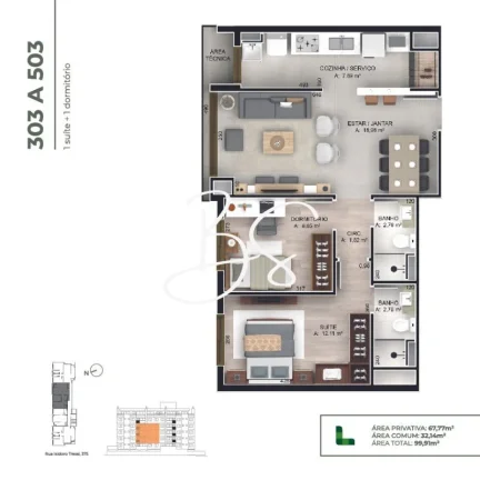 Imagem APARTAMENTO RESIDENCIAL em PORTO ALEGRE - RS, JARDIM BOTÂNICO