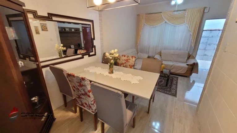 Imagem Casa com 1 dormitório à venda, 58 m² por R$ 300.000,00 - Real - Praia Grande/SP