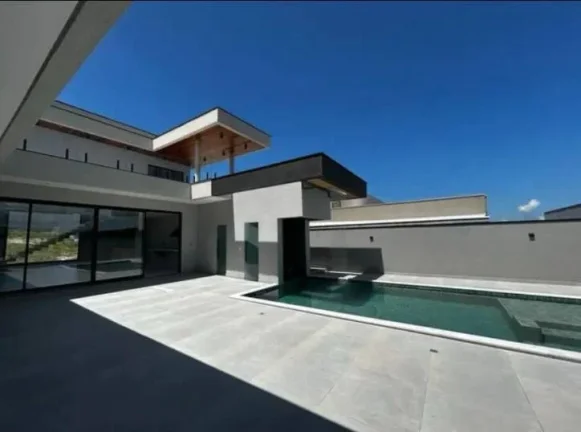 Imagem Casa Sobrado, 3 dormitórios, Alto padrão, Condominio Colinas do Paratehy.