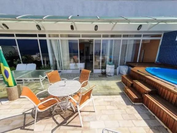 Imagem Cobertura à venda na Atlântica, 4 suítes, 357m2, 1 vaga, Vistão para o Mar.