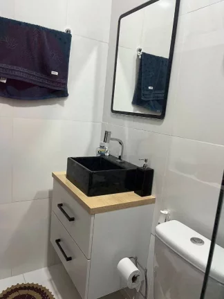 Imagem Apartamento com 2 dormitórios à venda, 55 m² por R$ 390.000,00 - Vila Camilópolis - Santo André/SP