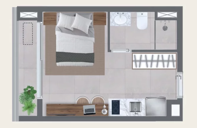Imagem Imóvel com 1 Quarto à Venda, 25 m² em Vila Mariana - São Paulo