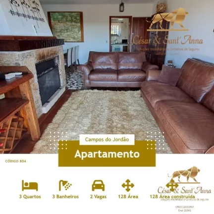 Imagem Apartamento à Venda em Campos do Jordão – Cond. Parque dos Príncipes
