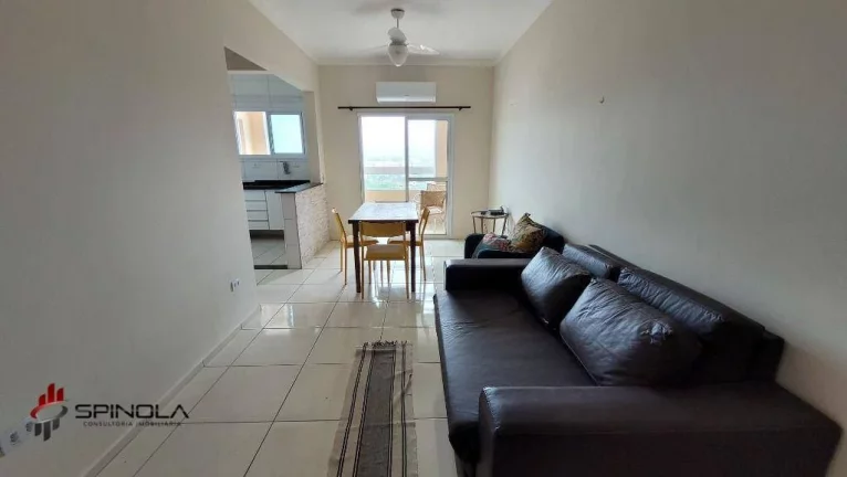 Imagem Apartamento com 1 dormitório à venda, 51 m² por R$ 380.000,00 - Maracanã - Praia Grande/SP