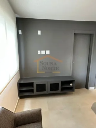 Imagem Apartamento, 39m², 1 dormitório, banheiro, sala 2 ambientes, totalmente mobiliado, armários plane...