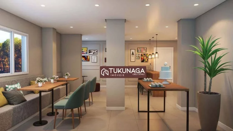 Imagem Apartamento com 2 quartos à venda, 35 m² por R$ 350.000 - Vila Rosália - Guarulhos/SP