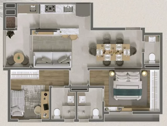 Imagem Apartamento à venda no bairro Morretes - Itapema/SC