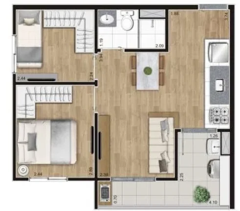 Imagem KZ Direct Bresser - Residencial - KZ Direct Bresser - Residencial