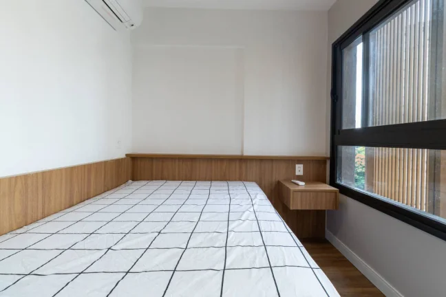 Imagem Apartamento Moema Novo, Mobiliado - 20M², 1 Dorm, Ar Condicionado, Lazer.