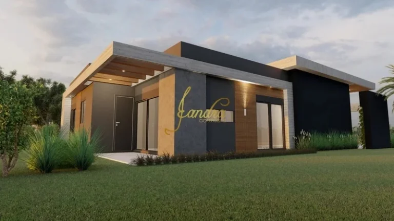 Imagem Casa térrea nova com 04 suites condominio fechado com mobília fixa