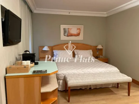 Imagem Flat disponível para venda no São Paulo Higienópolis Affiliated by Meliá, com 32m², 1 dormitório e 1 vaga