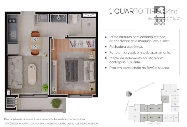 Imagem Apartamento a Venda no bairro Alto da Glória - Curitiba, PR