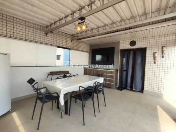 Imagem Apartamento cobertura para venda, reformado com acabamento atual, a planta Ã© de 3 quartos, mas estÃ...