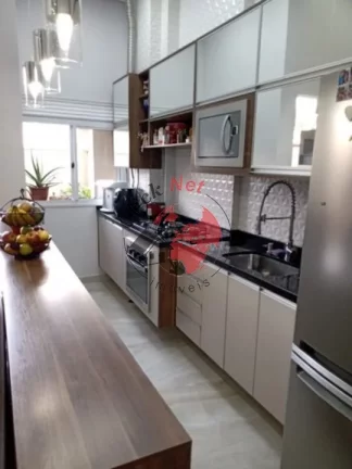 Imagem Apto Garden , com moveis planejado ,2 dorm, 1 suíte,moveis planejado ,Quintal c churrasqueira 1 vagas, ,bairro Vila Curuçá, Sto André