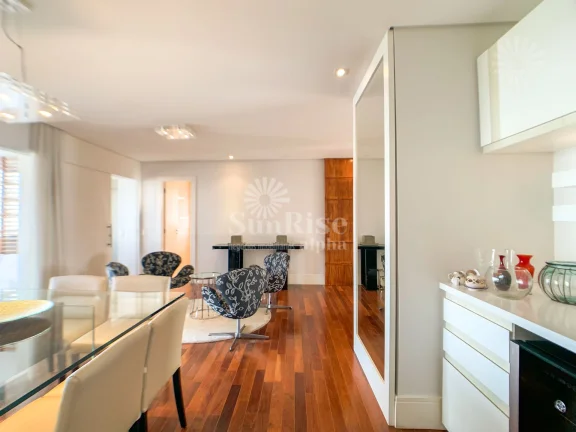 Imagem Apartamento Mobiliado Venda Alphaville Centro com 2 quartos e 2 vagas 155 m² por R$2.000.000 - Barueri/SP