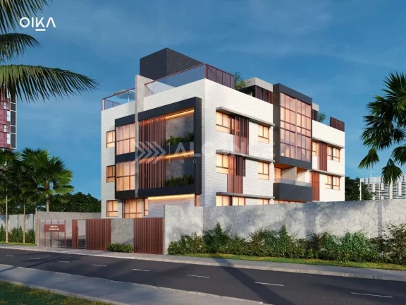 Imagem Apto - 3 Quartos - 1 Suíte - 95,78 m² - Bancários, João Pessoa/PB