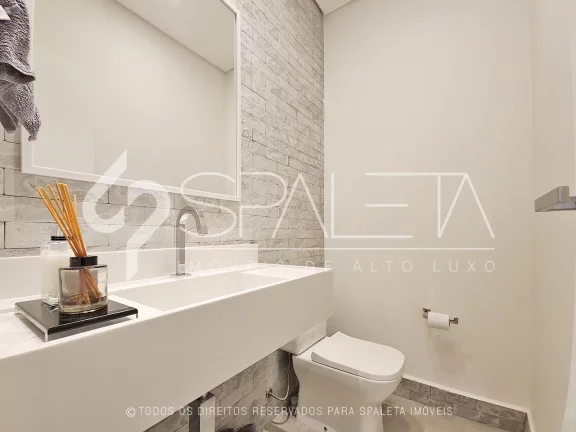 Imagem Magnífica residência totalmente mobiliada, decorada e com elevador à venda em Riviera de São Lourenço