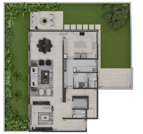 Imagem Luxuoso Apartamento de 4 Quartos no Jardim Guedala, São Paulo-SP Condomínio Casa Arbo 515m² 4 Suítes 6 Banheiros 4 Vagas