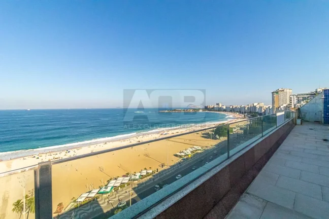 Imagem Cobertura à venda na Atlântica, 4quartos, 425m2, linear, 1vg, Copacabana.