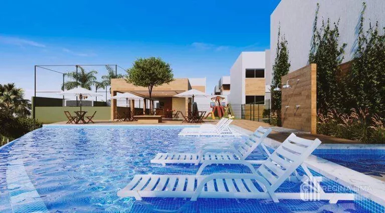 Imagem ÚLTIMAS UNIDADES: Casa duplex com 3 dormitórios à venda por R$ 420.000,00 - Condomínio TERRA VITTA - Morros - Teresina/PI