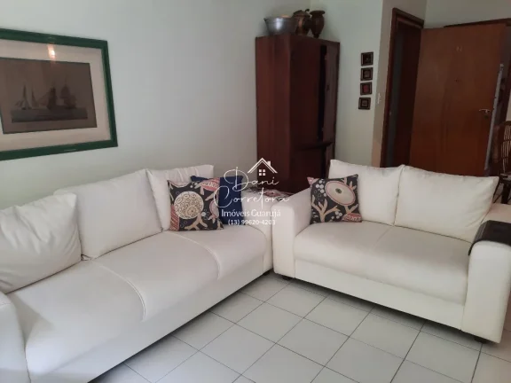 Imagem Imperdível Apartamento para Locação em Guarujá-SP, Pitangueiras: 3 Quartos, 1 Suíte, 2 Salas, 2 Banheiros, 1 Vaga de Garagem - 107m²!