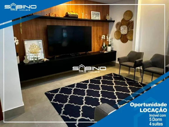 Imagem Casa para Locação, com 5 dormitórios, atende até 13 Pessoas - Riviera de São Lourenço - Bertioga/SP