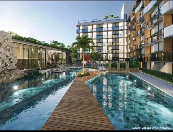 Imagem Vende-se flat estilo resort na praia do Cabo Branco