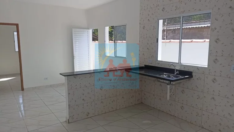 Imagem Oportunidade 220mil, Casa Nova de 2 Dormitórios em Localização Privilegiada no Bairro Nossa do Sion, Itanhaém