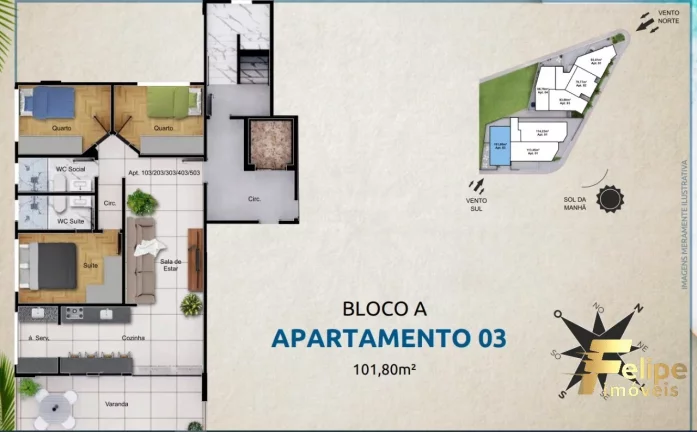 Imagem APARTAMENTO RESIDENCIAL em ANCHIETA - ES, IRIRI