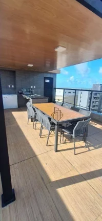 Imagem Flat Porteira fechada a 130m da praia do Bessa - FL0831