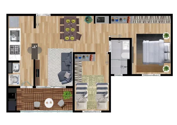 Imagem Apartamento para Venda em São Bernardo do Campo / SP no bairro Rudge Ramos