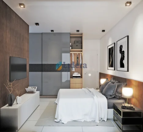 Imagem Apto cobertura com 2 vagas de garagem - 158.56m²- 3 quartos - 2 suites- Bessa, João Pessoa/PB
