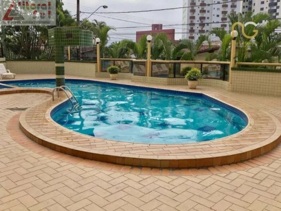 Imagem Imperdível apartamento à venda em Praia Grande-SP, bairro Tupi! 1 quarto, 1 sala, 1 banheiro, 1 vaga de garagem, 55m² de área.
