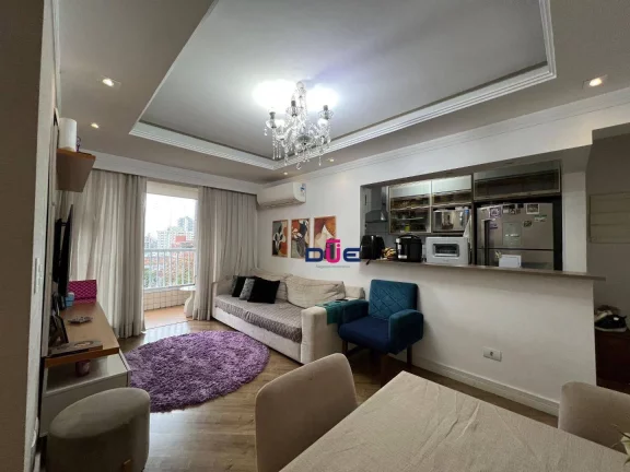 Imagem Apartamento de 2 dormitórios, 1 suíte e 1 vaga, condomínio clube com lazer completo em Santos