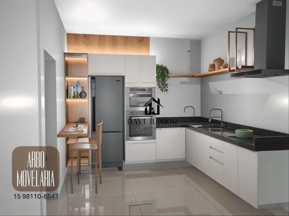 Imagem Casa com 3 dormitórios à venda, 134 m² por R$ 885.000,00 - Condomínio Villagio Wanel - Sorocaba/SP
