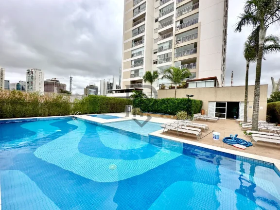 Imagem Apartamento brooklin proximo Av. Berrini andar alto vista livre