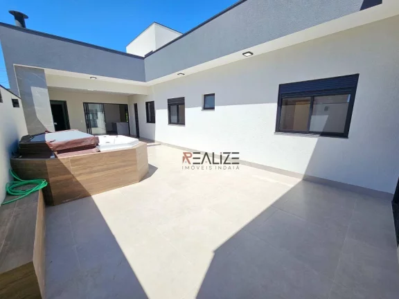 Imagem Casa com 3 suítes e quintal à venda, 186 m² por R$ 1.650.000 - Condomínio Park Gran Reserve - Indaiatuba/SP