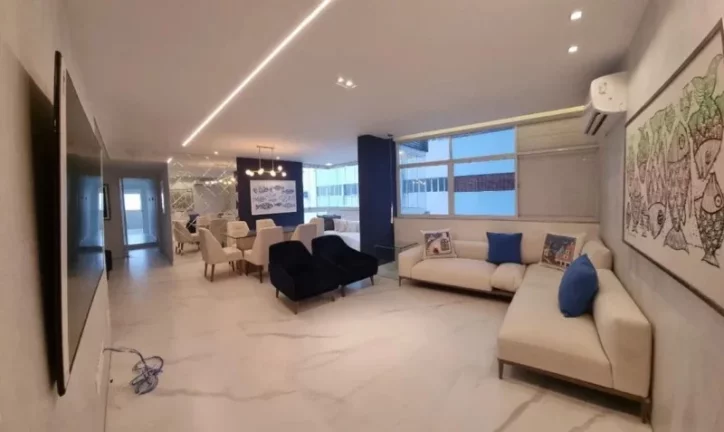 Imagem A 5ª Avenida Imóveis selecionou esse lindíssimo apartamento no Corredor da Vitoria VISTA MAR Baía de Todos os Santos: 3 suítes mobiliado e equipado
