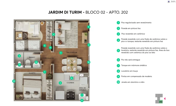 Imagem APARTAMENTO RESIDENCIAL em JOINVILLE - SC, NOVA BRASÍLIA