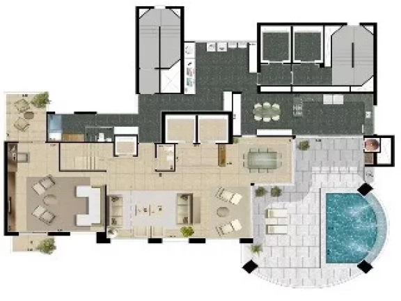 Imagem Edifício Emiliano Anália Franco, apartamento 4 quartos anália franco são paulo, apartment in são paulo brazil