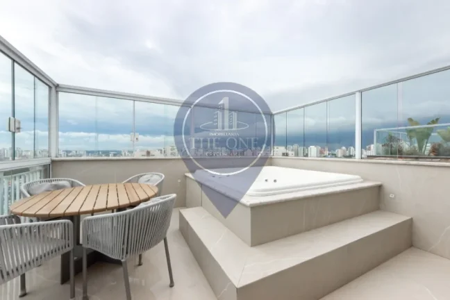 Imagem Cobertura de luxo no Bosque da Saúde, São Paulo-SP: 3 quartos, 3 suítes, 2 salas, 4 banheiros, 4 vagas - 174,00 m².