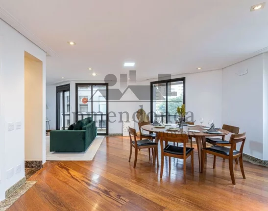 Imagem Apartamento na Vila Madalena com 3 quartos (2 suítes) e 2 vagas, 170m².