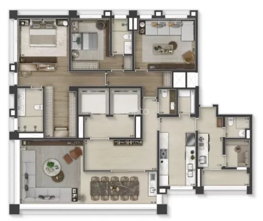Imagem APARTAMENTO RESIDENCIAL em São Paulo - SP, Pinheiros
