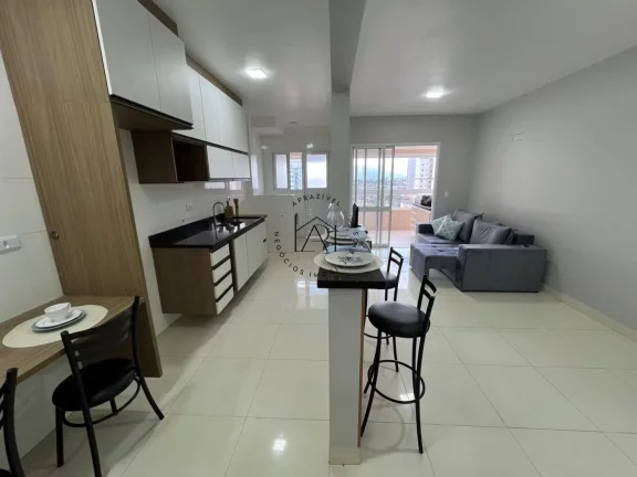 Imagem Apartamento para Venda em Praia Grande, Aviacao, 2 dormitórios, 2 suítes, 3 banheiros, 2 vagas
