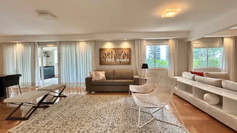 Imagem Imperdível oportunidade: Apartamento de luxo com 3 quartos e 3 suítes em Moema, São Paulo - 210m² e 3 vagas de garagem!