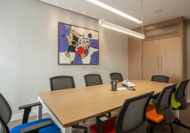 Imagem Conjunto comercial com 104 M². 2 salas comerciais totalizando a metragem com 2 banheiros, ar-condic...